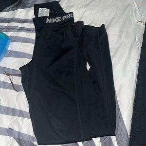 NIKE PRO RUNNING LEGGINGS